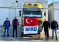 Түркия Сирияға 11 гуманитарлық жүк көлігін жіберді