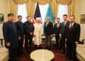 Муфтий Казахстана начал визит в США со встречи в посольстве