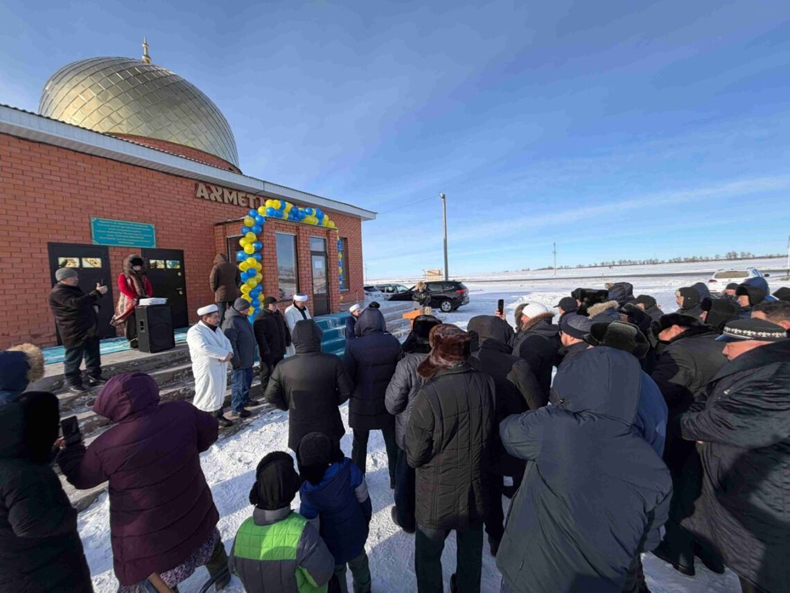 В Шетском районе открылась новая мечеть
