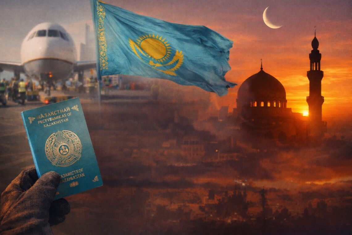 Казахстан возвращает более 4000 граждан с Ближнего Востока