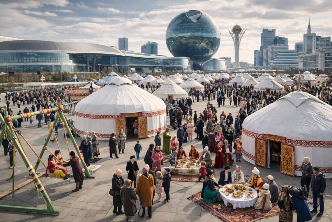 Где отметить Көрісу күні в Астане?