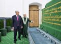 Президент посетил мавзолей Ходжи Ахмеда Яссауи