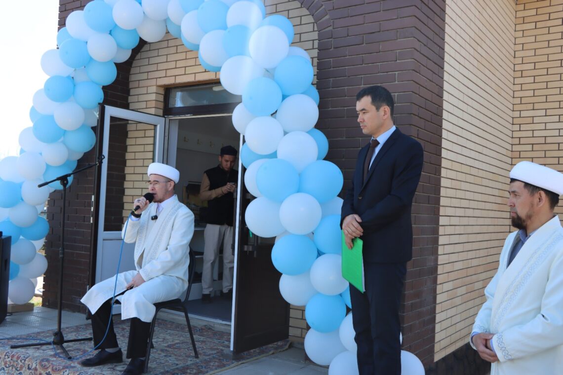 БҚО: Байқоныс ауылында жаңа мешіт ашылды
