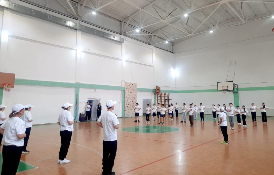 Зейнеткерлер цигун жаттығуын өткізді