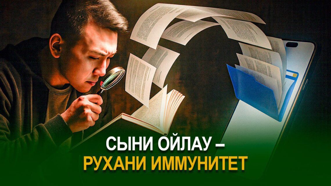 Сыни ойлау – рухани иммунитет
