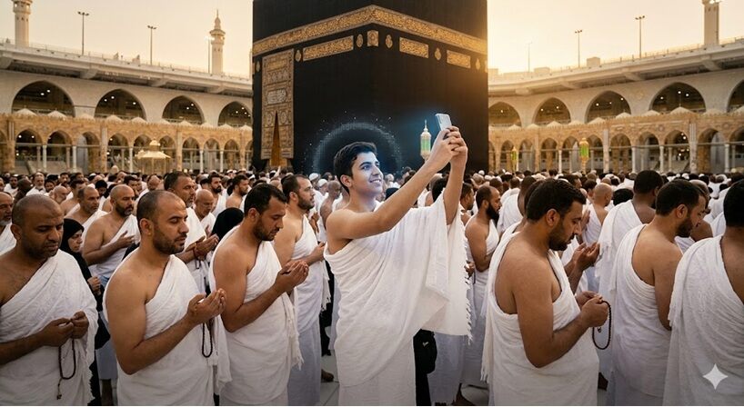 Можно ли делать селфи у Каабы?