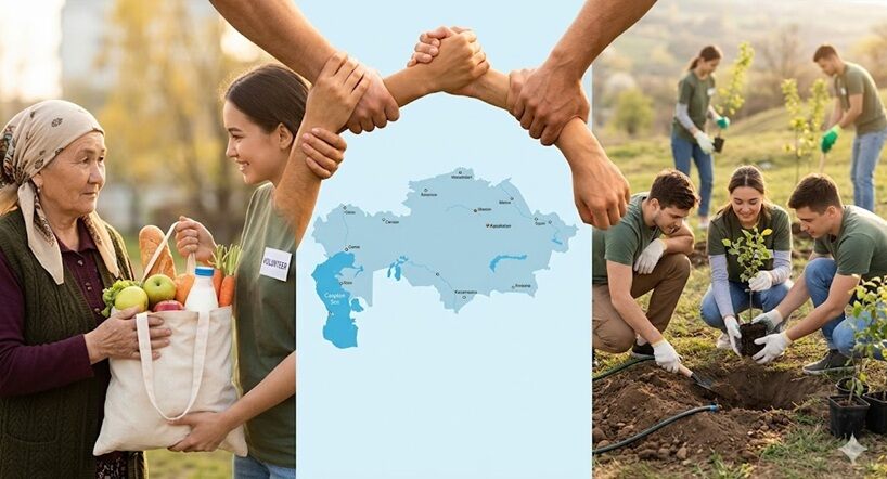 В Казахстане стартовала весенняя «Неделя добра»