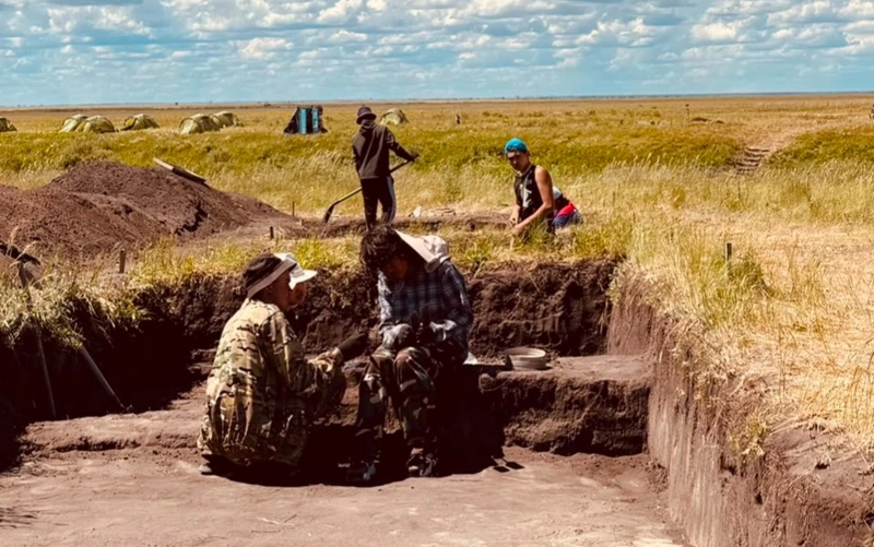 Қостанай облысында тас дәуіріне жататын сирек қабірлер табылды
