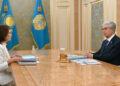 Мемлекет басшысы Аида Балаеваны қабылдады