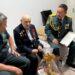 Военнослужащие Алматы поздравили 99-летнего ветерана