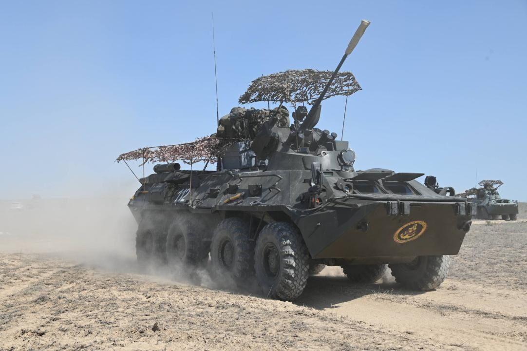 В Мангыстау проходят масштабные военные учения
